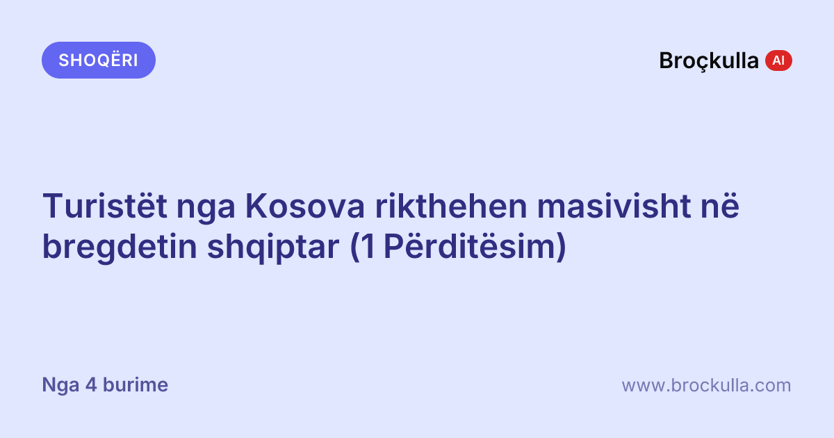 Turistët nga Kosova rikthehen masivisht në bregdetin shqiptar (1 Përditësim)